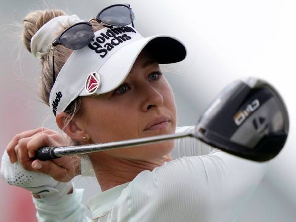 Nelly Korda hanya pernah menduduki dua posisi 10 besar di US Women's Open, yakni ke-10 pada 2018 dan ke-8 pada 2022. (Foto: Golf Digest)