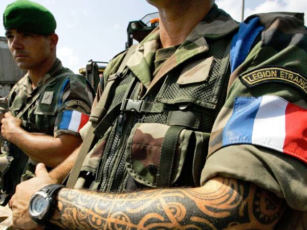 Tentara terbaik Legiun Asing Prancis (Legion Etrangere) akan berada di Paris selama Olimpiade musim panas ini. (Foto: AFP)