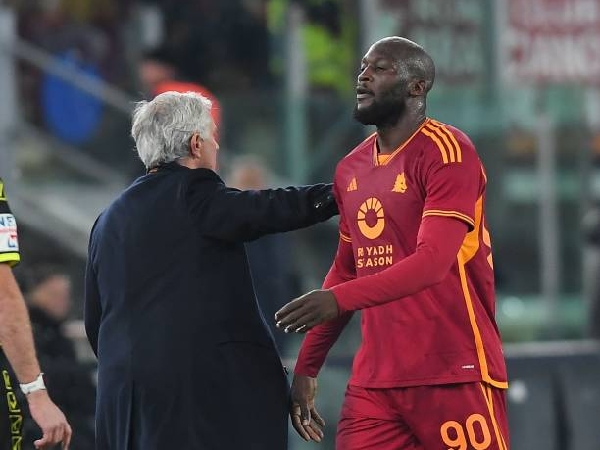 Jose Mourinho dan Romelu Lukaku
