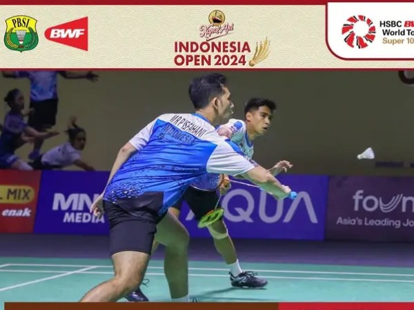 Sikat Taiwan, Sabar/Reza Tembus Semifinal Indonesia Open 2024