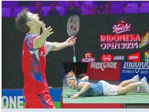 Shi Yuqi Kampiun Tunggal Putra Indonesia Open 2024