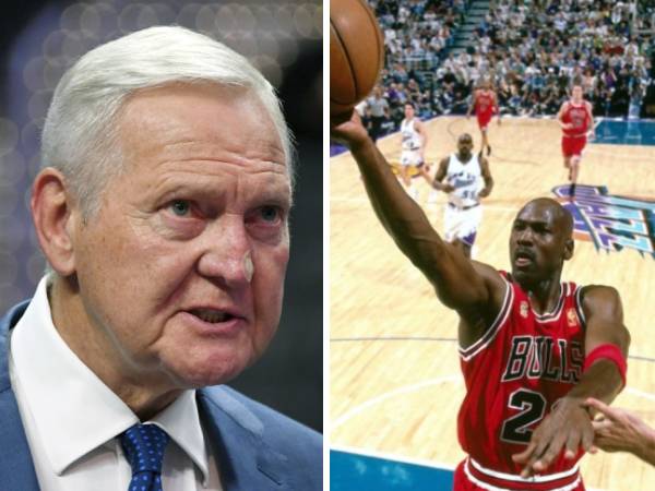 Jerry West sudah mengagumi Michael Jordan sejak dia masih duduk di perguruan tinggi. (Foto: NBA)