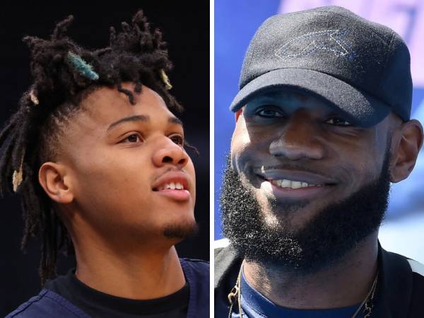 Terrence Shannon (kiri) dan Lebron James (kanan). (Foto: NY Post)