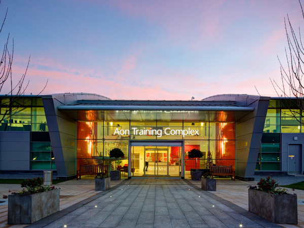Pusat latihan Manchester United.