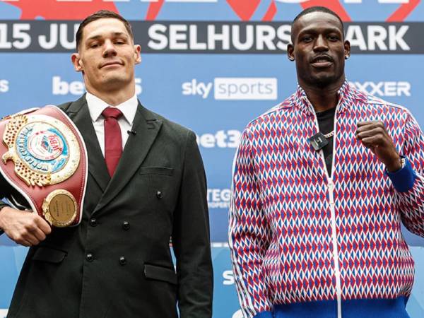 Chris Billam-Smith (kiri) dan Richard Riakporhe. (Foto: Ring TV)