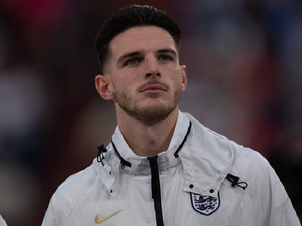 Gelandang andalan Arsenal dan timnas Inggris, Declan Rice
