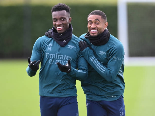 Eddie Nketiah dan Reiss Nelson lebih banyak duduk di bangku cadangan Arsenal musim lalu