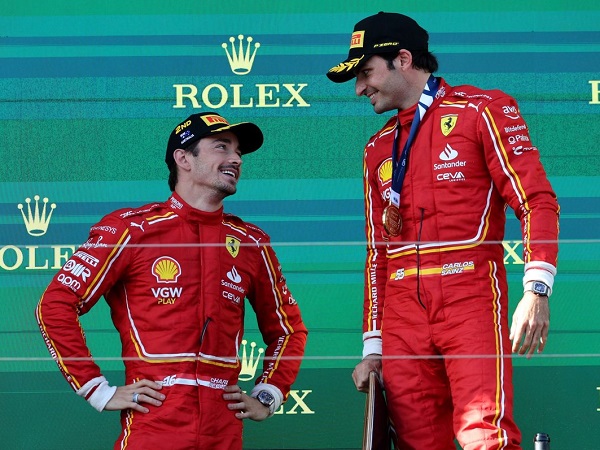 Charles Leclerc tidak pernah dendam kepada Carlos Sainz Jr.