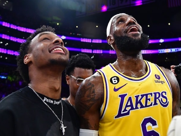 LeBron James Merayakan Keberhasilan Bronny James dalam NBA Draft