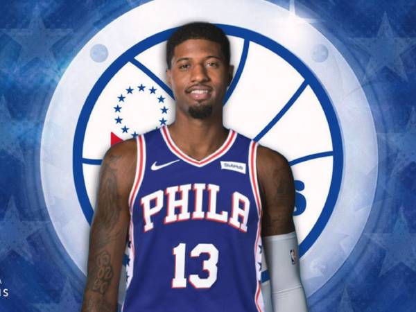 Paul George berharap mencapai tujuan utama memenangkan gelar juara NBA bersama Embiid dan Maxey di Philadelphia. (Foto: FW)