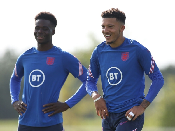 Bukayo Saka dan Jadon Sancho