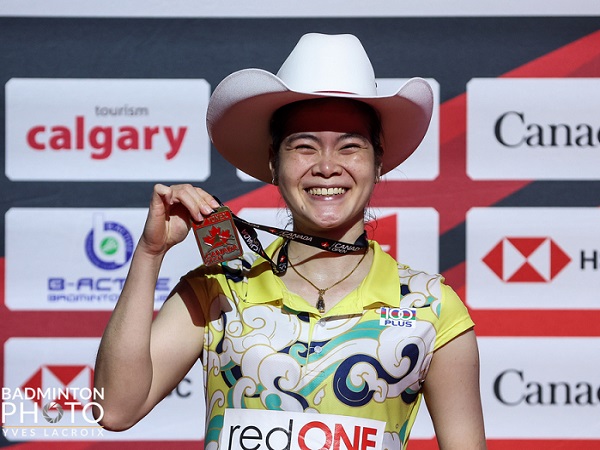 Busanan Ongbamrungphan Kampiun Canada Open 2024