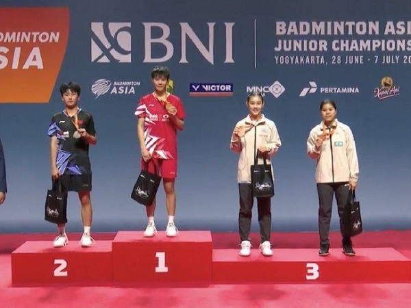 China Borong Semua Gelar di Kejuaraan Asia Junior 2024
