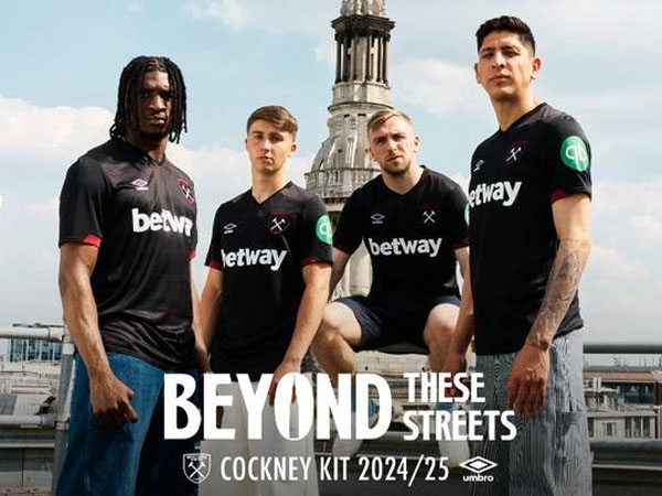 Bertema Cockney, West Ham United Luncurkan Seragam Tandang 2024/25