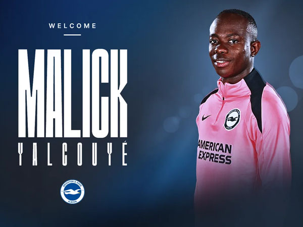 Malick Yalcouye Resmi Bergabung dengan Brighton dari IFK Goteborg