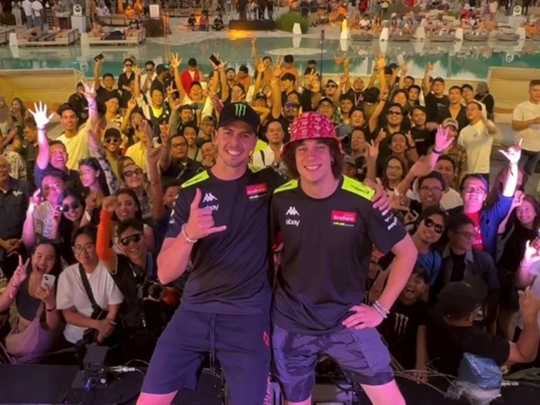 Jagoan VR46 Manfaatkan Liburan MotoGP ke Bali