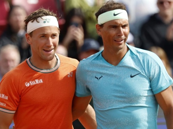Turun Di Nomor Ganda, Rafael Nadal Dan Casper Ruud Petik Kemenangan Pertama Di Bastad