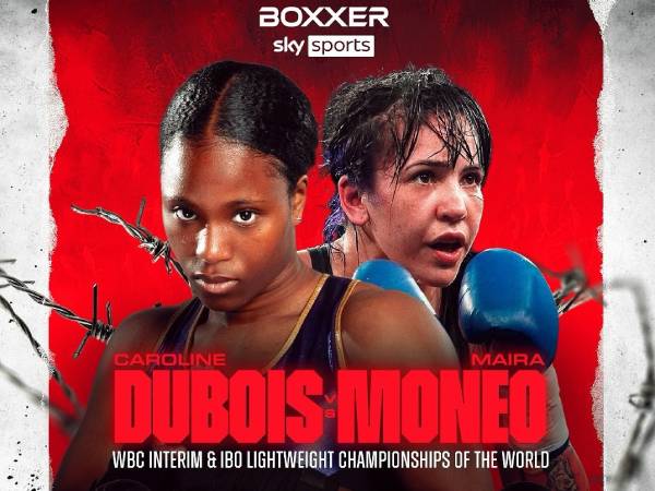 Caroline Dubois (kiri) dan Maira Moneo. (Foto: Sky Sports)