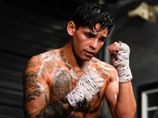 Ryan Garcia diduga melakukan perusakan terhadap Waldorf Astoria Beverly Hills pada 18 Juni lalu. (Foto: AP)