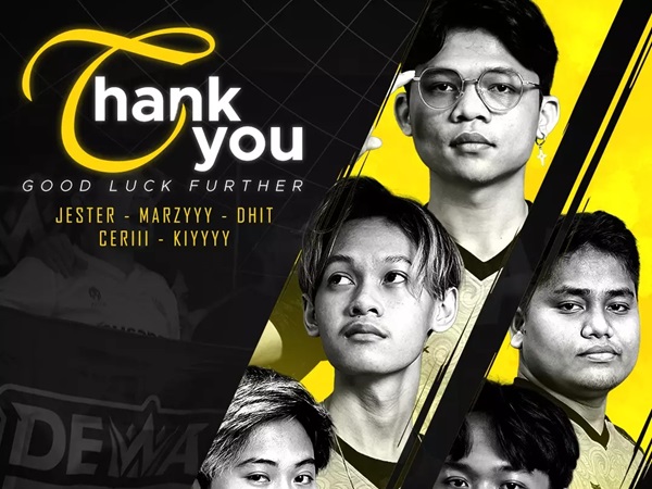 Dewa United Rhodes Berpisah dengan Pemain dan Pelatih