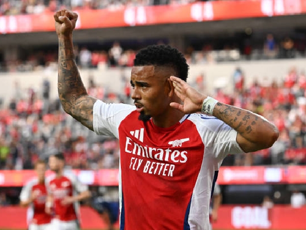 Mikel Arteta memberikan penilaian terhadap penampilan Gabriel Jesus