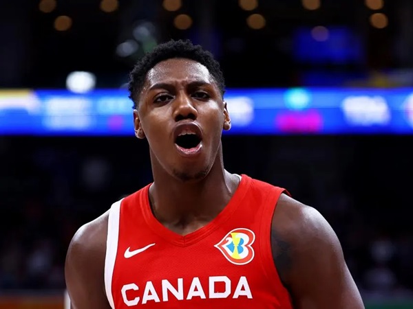 RJ Barrett Terkesan Permainan Kanada dalam Jaga Giannis Antetokounmpo