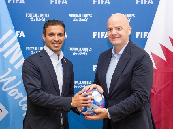 Bahas Piala Dunia U-17, Gianni Infantino Bertemu Presiden FA Qatar