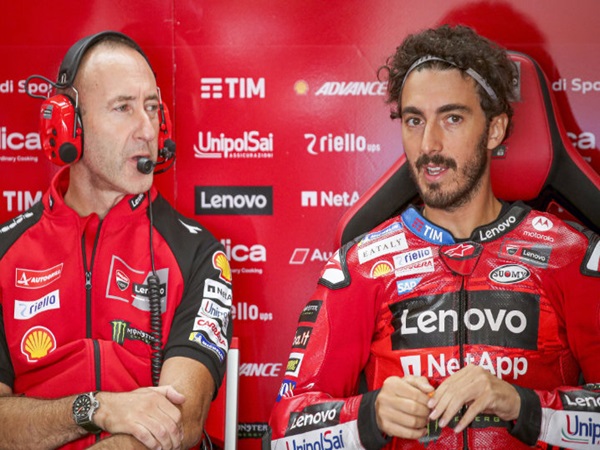 Francesco Bagnaia Minta Maaf  setelah Terjatuh di MotoGP Inggris