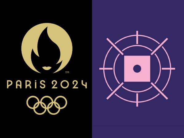 Gambar pictogram kompetisi menembak untuk Olimpiade Paris 2024. (Foto: Olympics)