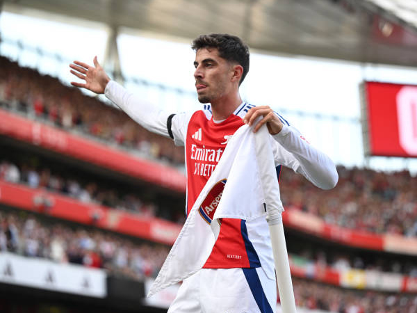 Kai Havertz Tampil Solid, Catat Rekor dan Bantu Arsenal Kalahkan Wolves