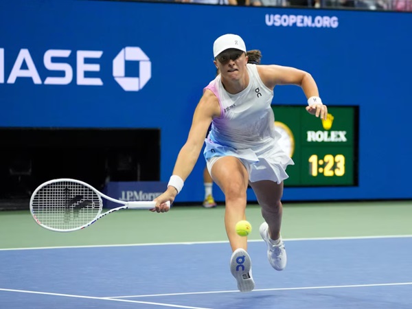 Hasil US Open: Tampil Hampir Tanpa Cela, Iga Swiatek Kembali Ke Babak 16 Besar