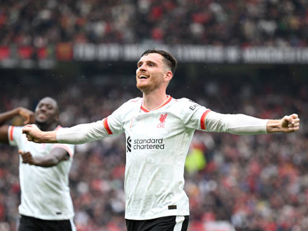Andy Robertson Cetak Rekor 300 Penampilan untuk Liverpool