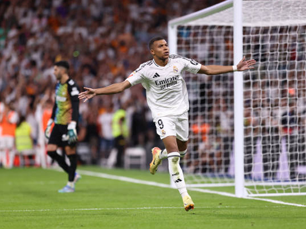 Kylian Mbappe Lega Akhirnya Cetak Gol Pertama di LaLiga untuk Real Madrid