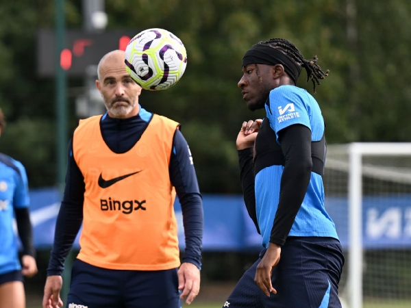 Enzo Maresca dan Noni Madueke