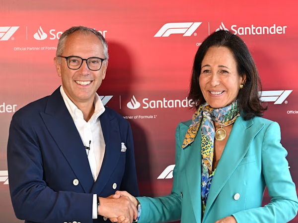 CEO Formula 1 Senang dengan Bergabungnya Santander