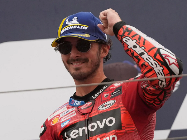 Francesco Bagnaia akui kecepatan luar biasa Marquez di GP San Marino.