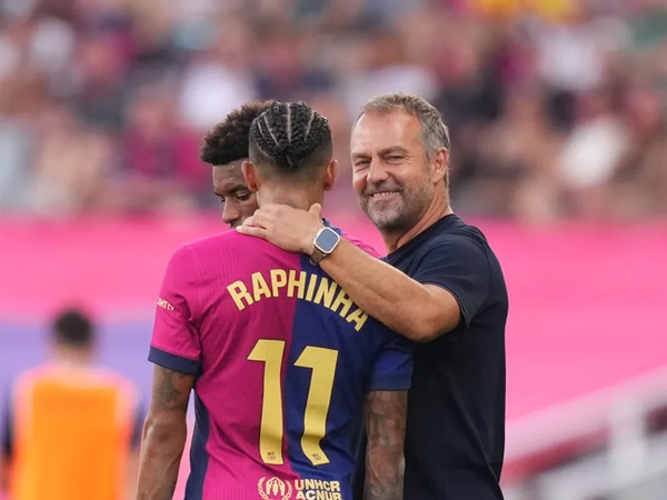 Hansi Flick Berikan Pujian Setinggi Langit untuk Raphinha