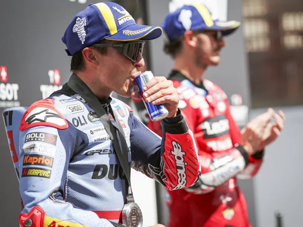 Marc Marquez Berterima Kasih Bagnaia Membelanya di Misano