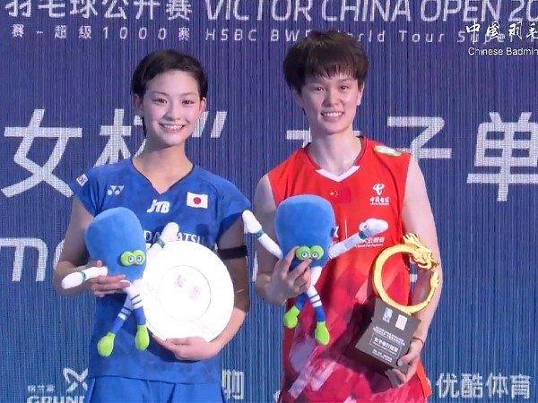 Kalahkan Tomoka Miyazaki, Wang Zhi Yi Juara Tunggal Putri China Open 2024