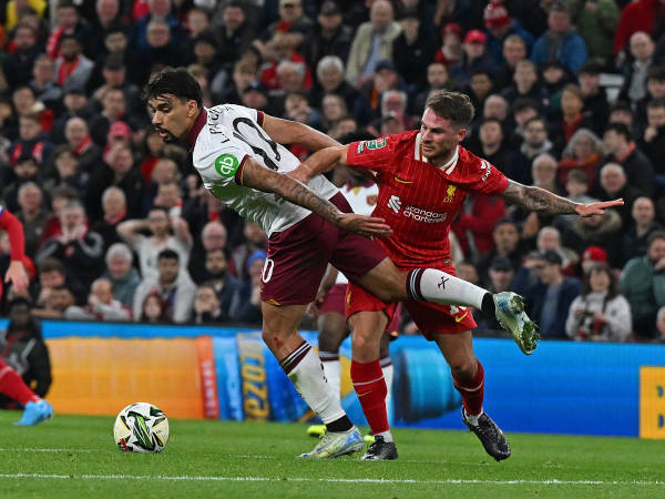 Comeback, Liverpool Menang 5-1 Atas West Ham United di Piala Carabao