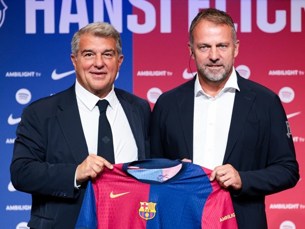 Joan Laporta Puas dengan Kinerjanya Hansi Flick