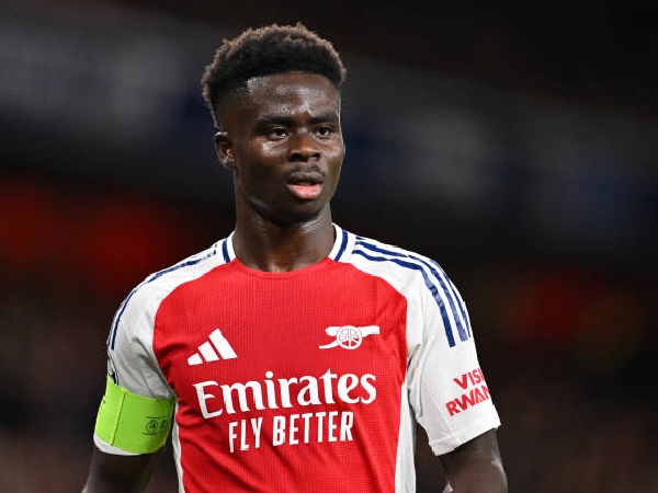 Bukayo Saka dipercaya menjadi kapten pengganti Arsenal