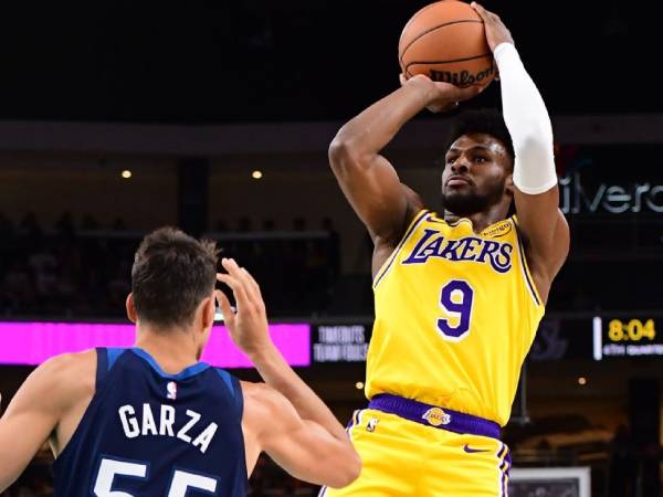 Bronny James sangat mudah untuk dilatih, menurut pelatih JJ Redick. (Foto: AP)