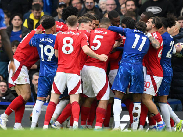 Perkelahian di Pinggir Lapangan, Chelsea dan Nottingham Forest Didakwa FA