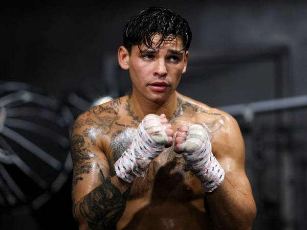 Ryan Garcia diskors dari dunia tinju hingga 20 April tahun depan. (Foto: Fight TV)