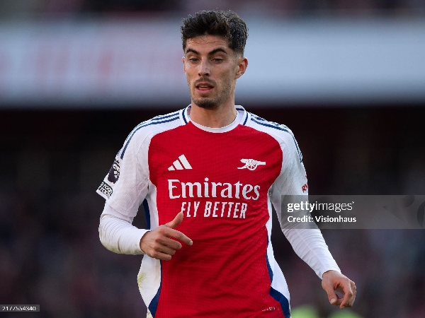 Kai Havertz saat ini menjadi penyerang utama Arsenal
