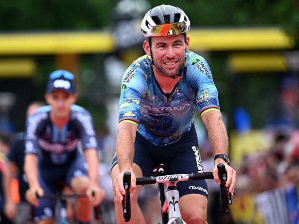 Ini akan menjadi balapan terakhir Mark Cavendish dengan warna Astana Qazaqstan sebagai pembalap profesional. (Foto: AP)