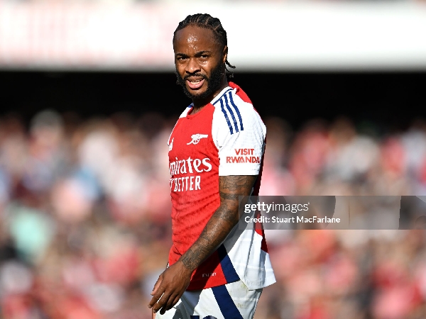 Raheem Sterling belum tampil sebagai starter untuk Arsenal