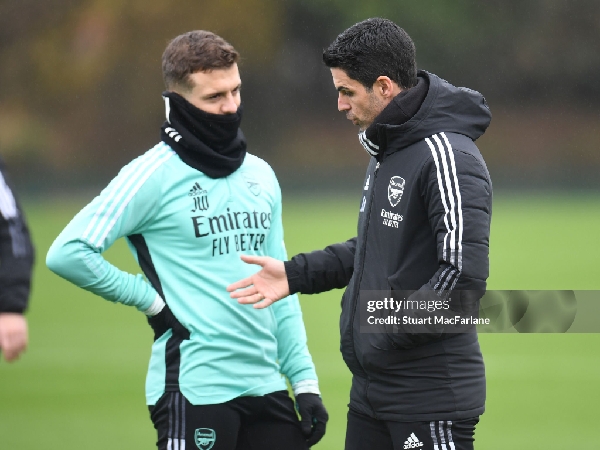 Jack Wilshere dan manajer Arsenal, Mikel Arteta