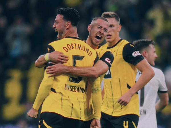 Borussia Dortmund kalahkan FC St. Pauli 2-1